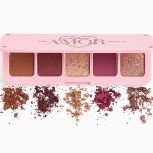 new Luna Magic The Amor Palette Eyeshadow 5 Neutral Colors Glitter Sparkle Kylie